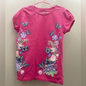 Short sleeve tee floral 7-8